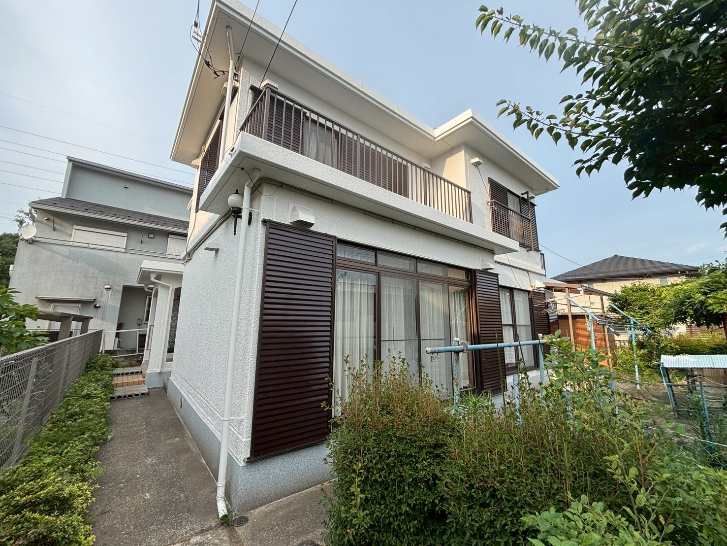 所沢市 外壁塗装工事 無機塗料 シリコン塗料 断熱防水工事 戸建て外壁塗装 N様邸