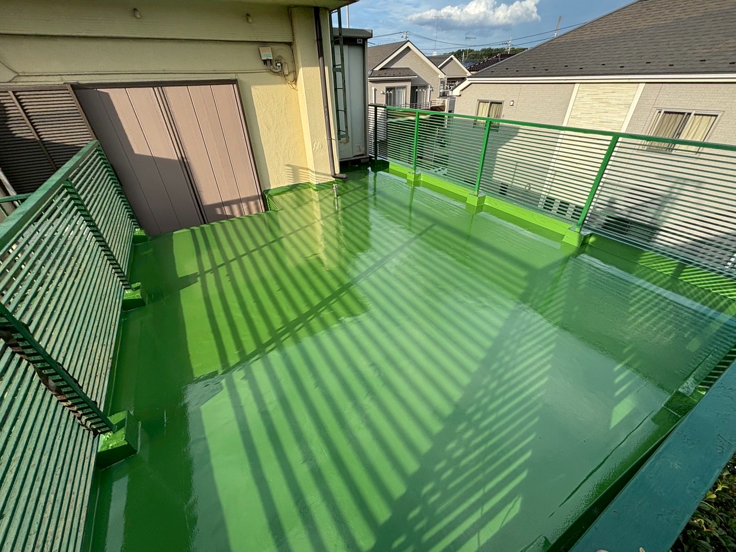 所沢市 雨漏り工事 通気緩衝工法 防水工事 K様邸